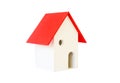 Wooden Toy House Royalty Free Stock Photo