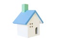 Wooden Toy House Royalty Free Stock Photo