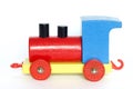 Wooden Toy Train Royalty Free Stock Photo