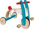 Wooden toy tricycle Royalty Free Stock Photo
