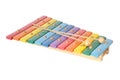 Wooden toy xylophone Royalty Free Stock Photo