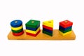 Wooden toys for children, bright colors