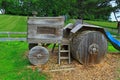 Wooden Tractor Model Royalty Free Stock Photo