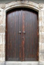 Wooden traditional door