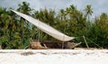 Fishing boat on the shores of Jambiani, Zanzibar, Tanzania