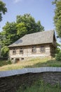 Wooden traditional romanian house Royalty Free Stock Photo