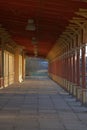 Wooden train station in estonia Royalty Free Stock Photo