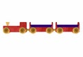 Wooden Train Toy . 2 Royalty Free Stock Photo