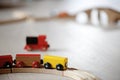 Wooden train toys