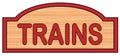 Wooden Trains Sign