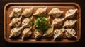 Delicious Dumplings: A Visual Feast Of Precisionist Lines And Pop-culture Infusion