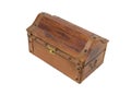 Wooden Treasure chest Royalty Free Stock Photo