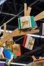 wooden tree made of books book fair in mexico