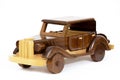 Wooden Vintage Car Royalty Free Stock Photo