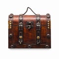 Wooden Vintage Chest Royalty Free Stock Photo