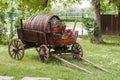 Wooden wagon Royalty Free Stock Photo