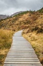 Wooden Walkway in the Highlands