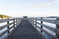 Wooden Walkway in Orcas Island Harbor