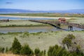 Wooden Walkway and Picnic Shelter,