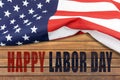 Happy Labor Day concept background Royalty Free Stock Photo