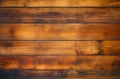 wooden wall, background of varnished boards, yellow lacquer, orange lacquer, painted wood, wooden blocks, bars, Royalty Free Stock Photo