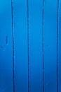 Wooden Wall Cobalt Background