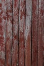 Wooden wall flaking paint