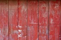 Falu-red wooden wall Royalty Free Stock Photo