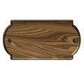 Wooden walnut-tree lamella plate