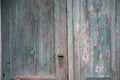 Wooden weathered old painted planks background for Vintage wallpaper