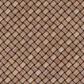 Wooden weave texture background. Abstract decorative wooden textured basket weaving background. Seamless pattern. Royalty Free Stock Photo