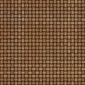 Wooden weave texture background. Abstract decorative wooden textured basket weaving background. Seamless pattern. Royalty Free Stock Photo