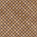 Wooden weave texture background. Abstract decorative wooden textured basket weaving background. Seamless pattern. Royalty Free Stock Photo