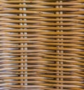 Wooden weaved reed texture in macro close up background