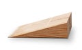 WoodenÃÂ wedge Royalty Free Stock Photo