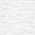 Wooden white texture vector seamless pattern.