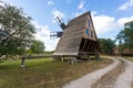 Wooden Windmill on Gotland, Baltic sea, Sweden