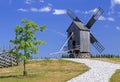 Wooden windmill