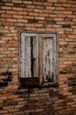 Wooden window Royalty Free Stock Photo