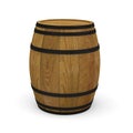 Wooden wine barrels alcohol beer barrel Royalty Free Stock Photo