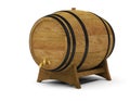 Wooden wine barrels alcohol beer barrel