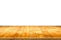 Wooden worktop surface with old natural pattern. Royalty Free Stock Photo