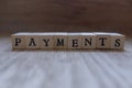 Wooden writing payments