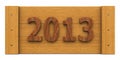 Wooden Year 2013, whole