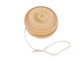 Wooden yo-yo Royalty Free Stock Photo