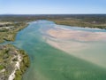 Woodgate is a small fishing town in Queensland Royalty Free Stock Photo