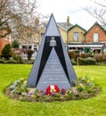 Woodhall Spa Lincolnshire England 22 March 2016 The memorial to RAF 617 Squadron known as The Dam Busters