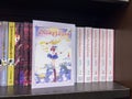 Woodinville, WA USA - circa November 2022: Close up selective focus on Sailor Moon manga for sale inside a Barnes and Noble store