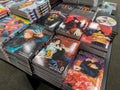 Woodinville, WA USA - circa November 2022: View of Jujutsu Kaisen manga for sale inside a Barnes and Noble store