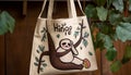 Woodland animal gift bag brings autumn cheer generated by AI